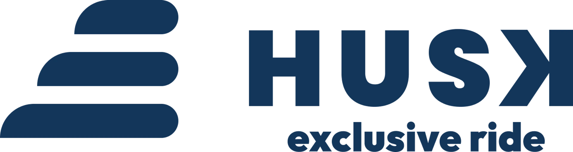logo - husk exclusive ride blue